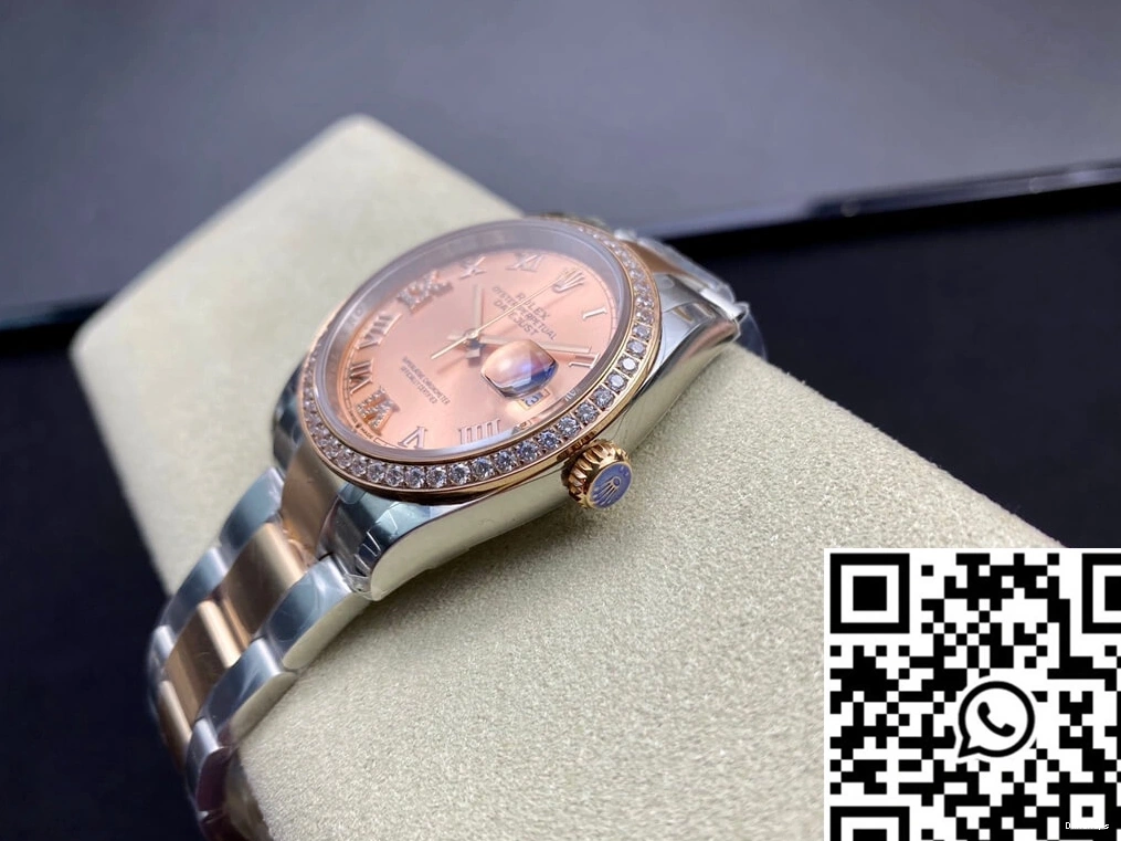 Factory Rolex Datejust Rose Gold EW M126281RBR-0016 0420